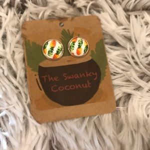 Pineapple earrings!